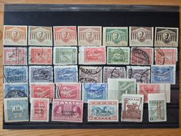 Griechenland Briefmarken auf Karte G8 Zustand gem. Bild