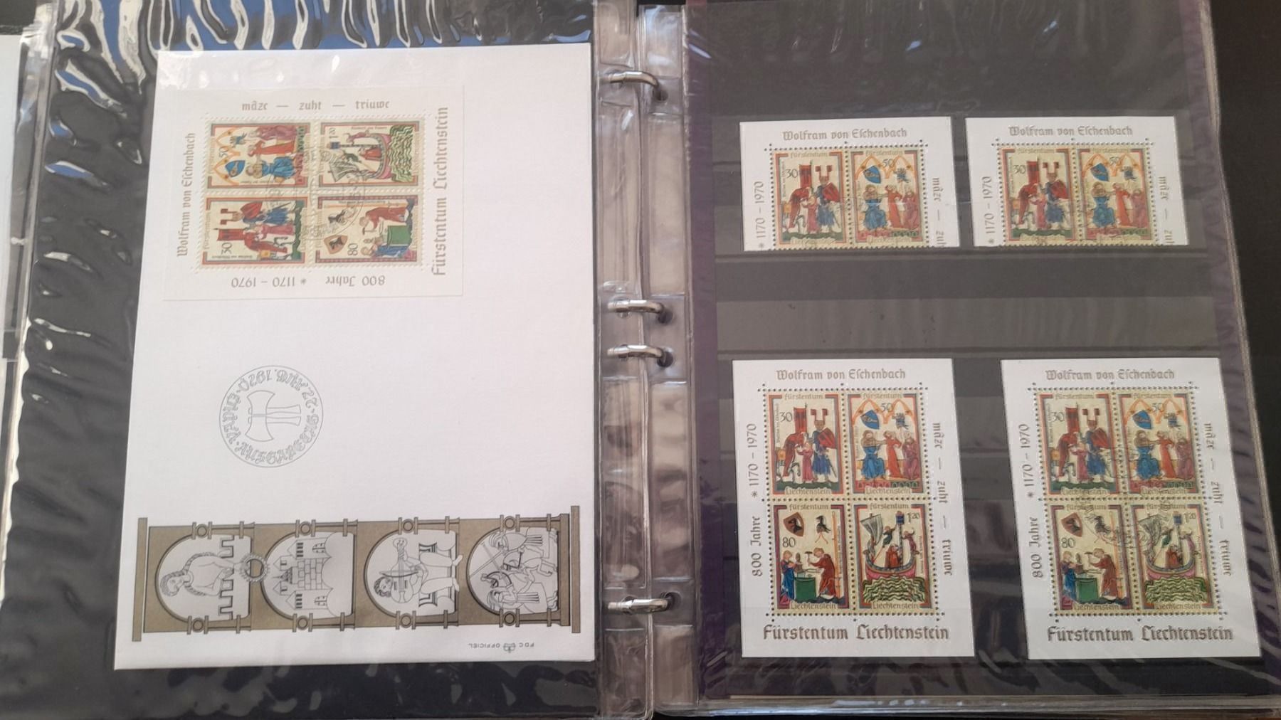 Tutti i francobolli: 1969 - 1971 Liechtenstein Sammlung – Usato da Balgach venduto da SIMEON27 5