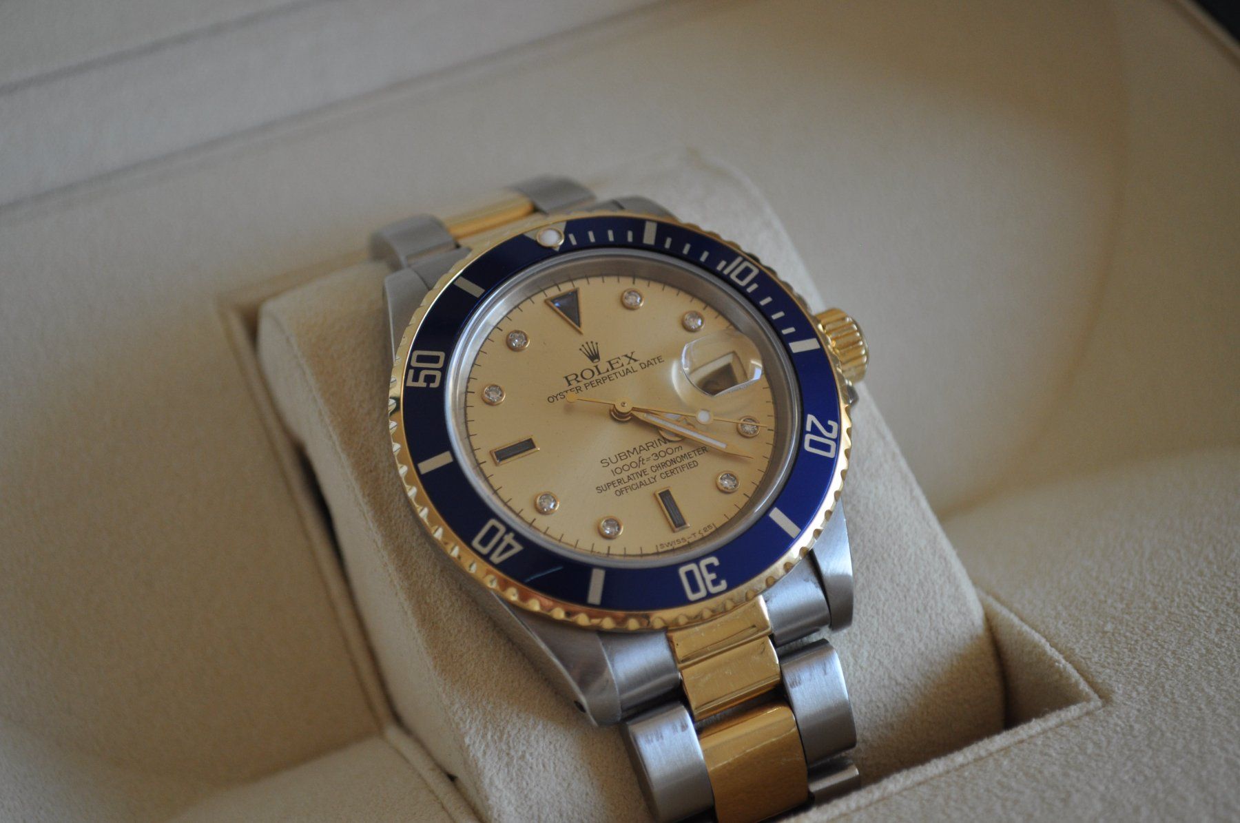 Rolex Orologi: Rolex Submariner 16613 Sultan Dial – Usato da Biel/Bienne venduto da Switzerland92