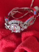 Bague Argent 925 avec des zircons cubiques