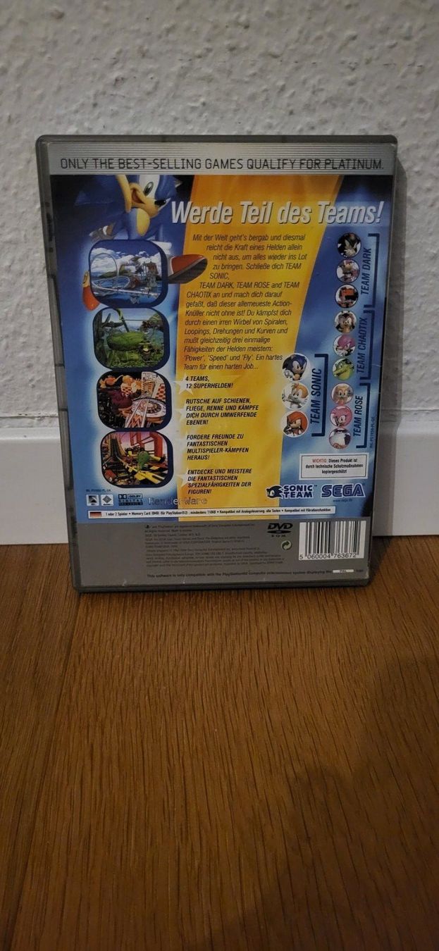 Sony Giochi: PS 2 - Sonic Heroes – Usato da Münsingen venduto da Heroism2010 1