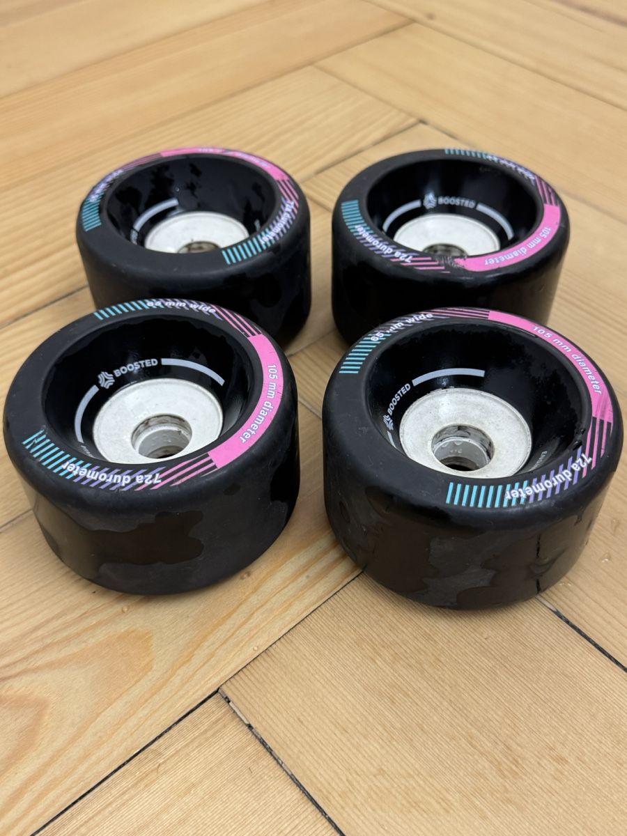 Skateboards: Original Boosted 105mm Longboard Wheels – Usato da Zürich venduto da jme_7fbb