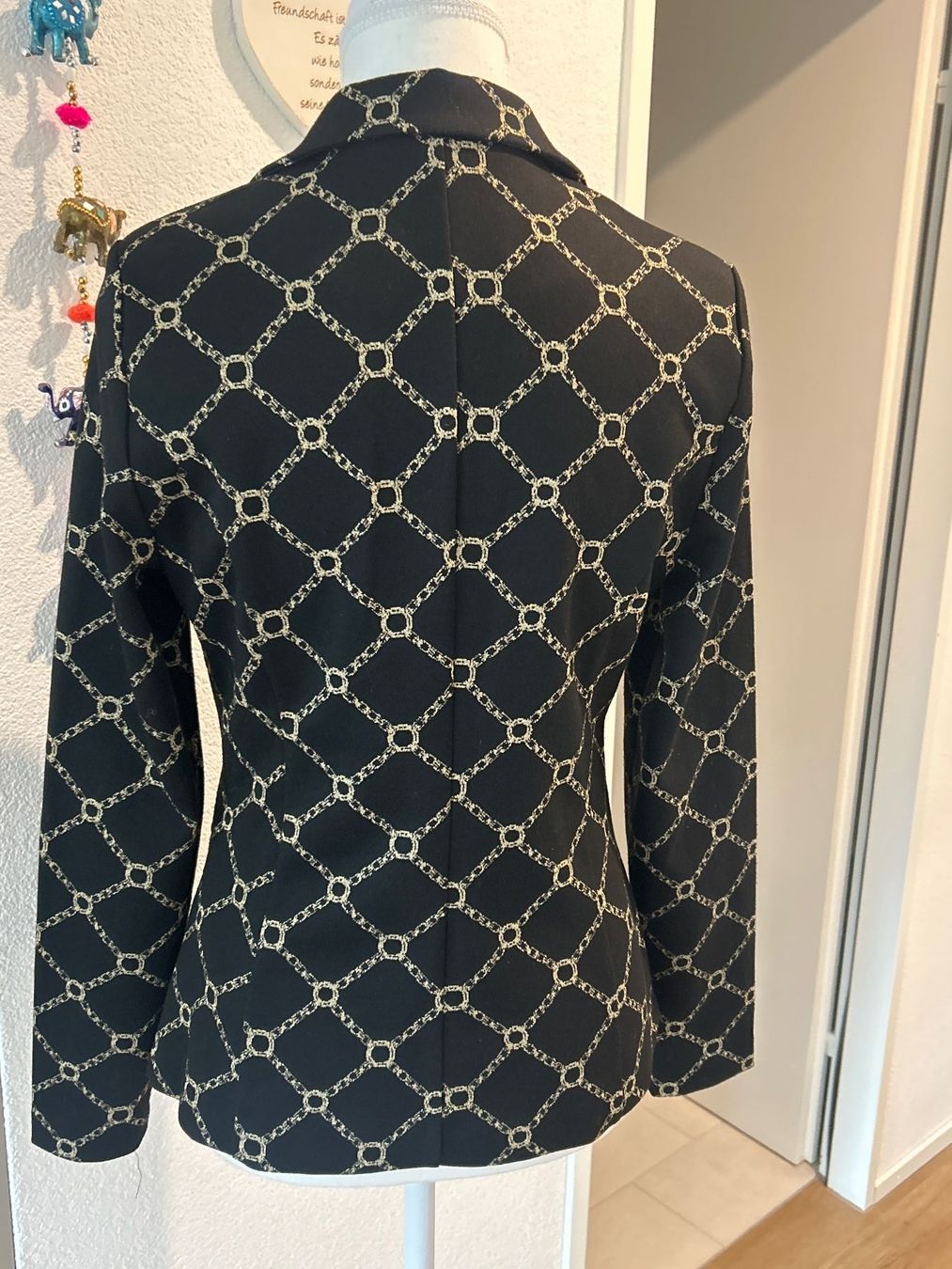 Giacche: Blazer schwarz mit Muster  von ICHI Gr. S – Nuovo (secondo la descrizione) da Brunnen venduto da Nala2929 5