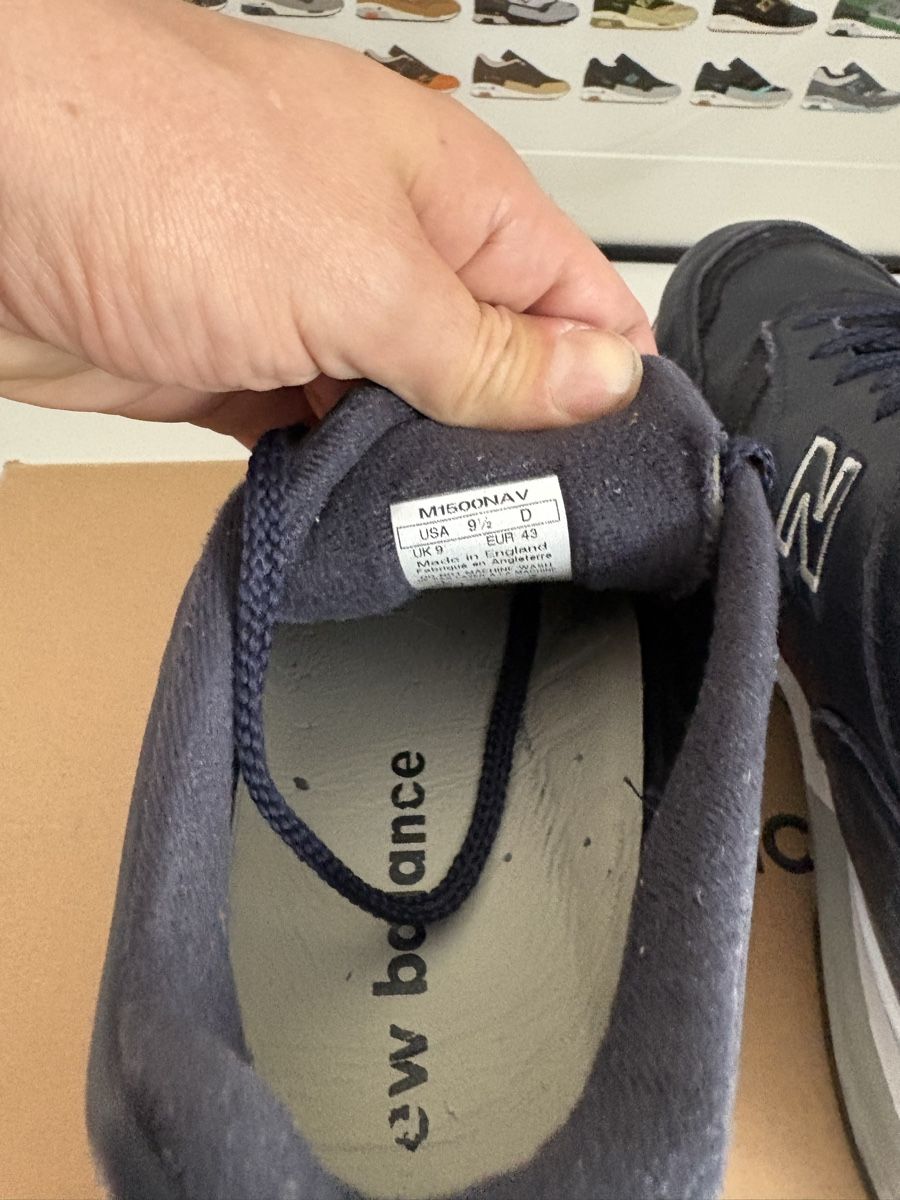 New Balance Scarpe da uomo: Baskets New Balance M1500NAV, size 43 – Usato da Neuchâtel venduto da sharposneaks 4