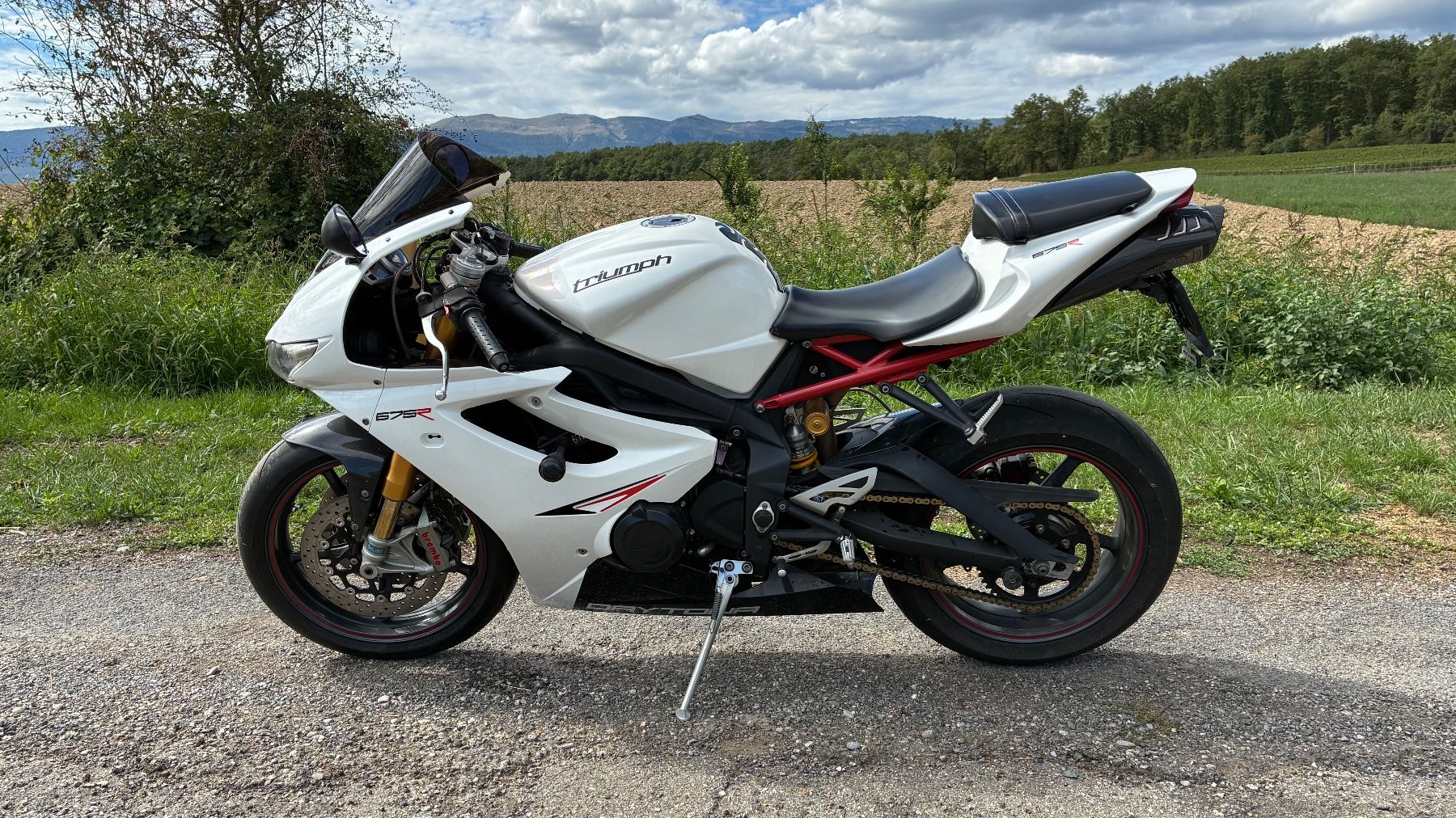 Triumph Strada: Triumph Daytona 675 R de 2012 – Usato da Genève venduto da beh_d27l 1