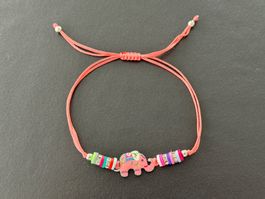Süsses Elefanten Armband, verstellbar