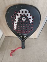Raquette de padel Head Coello Pro noir et rouge