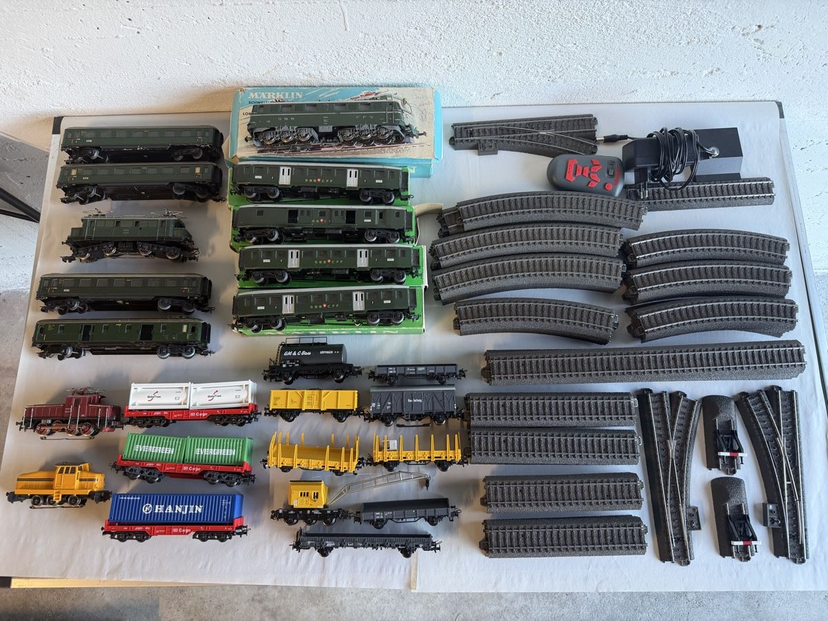 Märklin Modellini di ferrovie: Modeleisenbahn – Usato da Niederurnen venduto da burg58