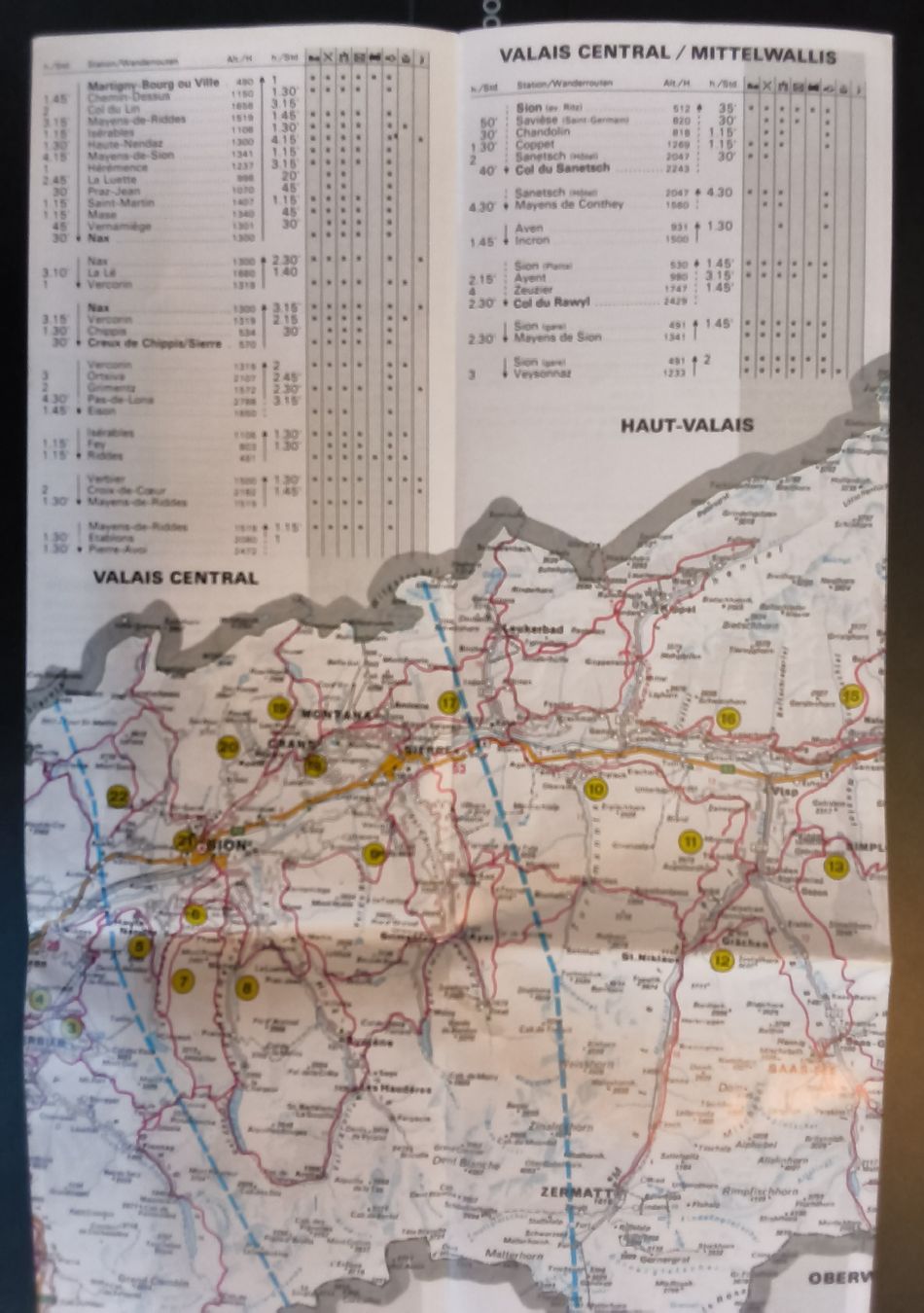 Landkarten & Atlanten: Set Prospekte + Wanderkarten Simplon  -> Wallis – Gebraucht aus Hallau von histoiremerveilleuse 3