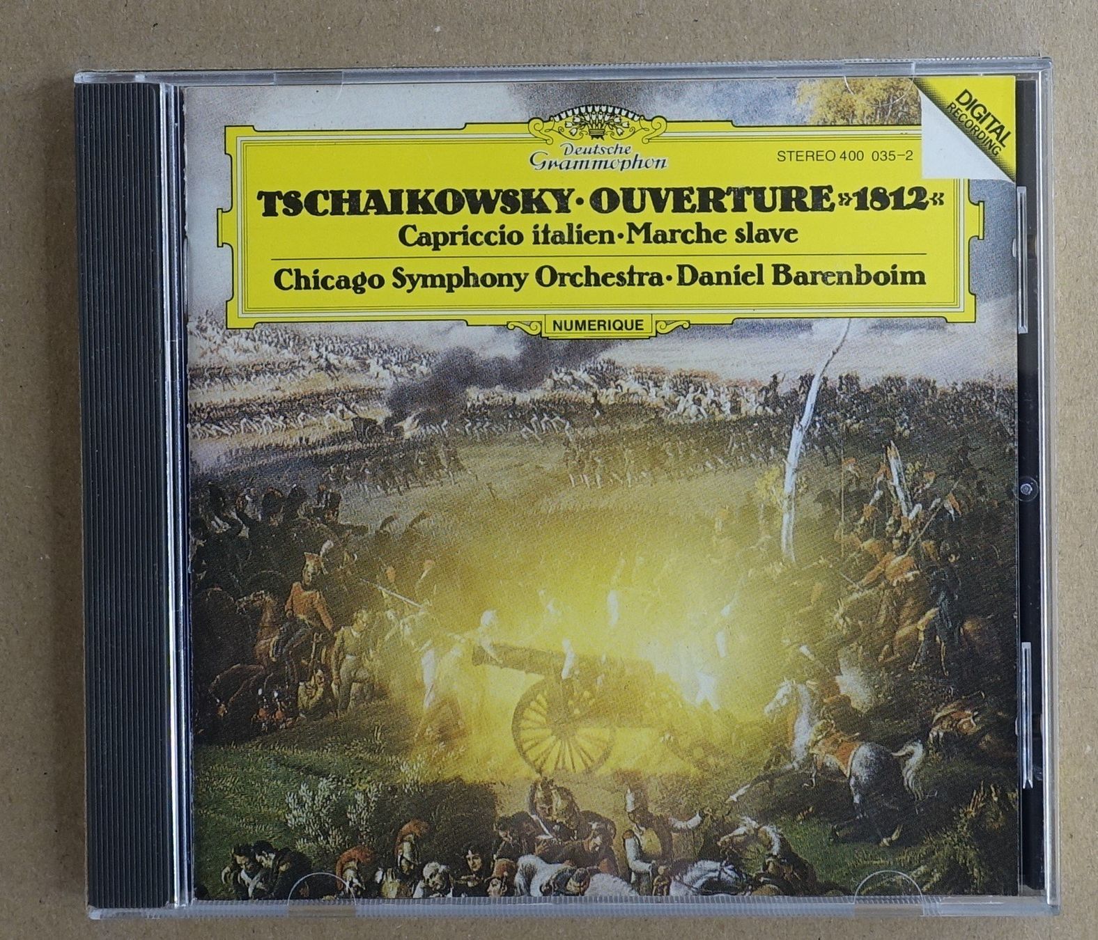 CD: Tschaikowsky / Barenboim - Ouverture "1812" - F28 – Usato da Sessa venduto da fraenklishop