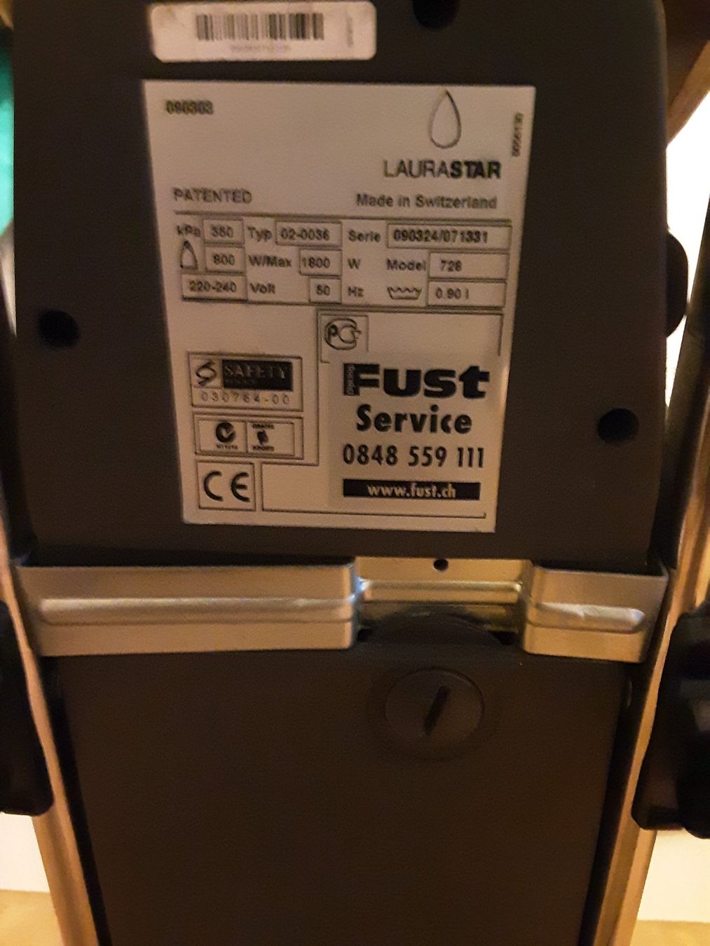 Laurastar Bügeleisen: Laurastar Magic Evolution II Von Fust ab 1 chf – Gebraucht aus Fällanden von ninap01 2