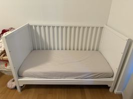 Oliver Furniture Seaside Kinderbett mit Matratze & Bio-Baumw