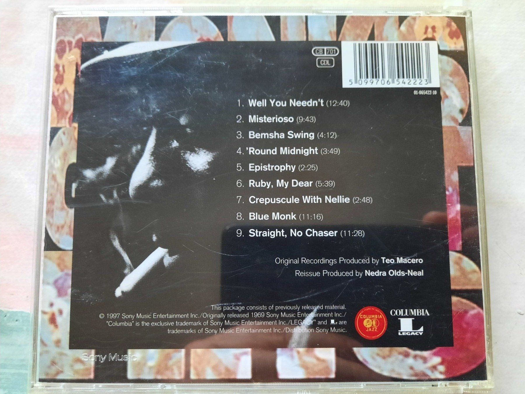 CDs: Cd Monk - Greatest Hits – D'occasion à Pully par bro_n52j 1