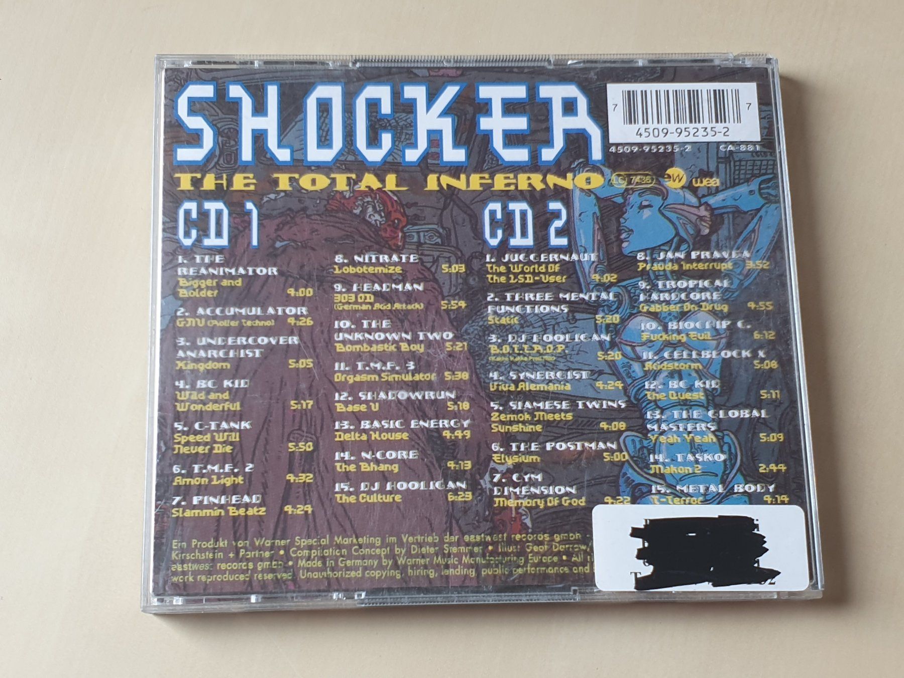 CD: Shocker The total Inferno – Usato da Stansstad venduto da collectorsshop 1