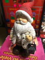 grosse schöne Weihnachtsdeko, Samichlaus mit Laterne