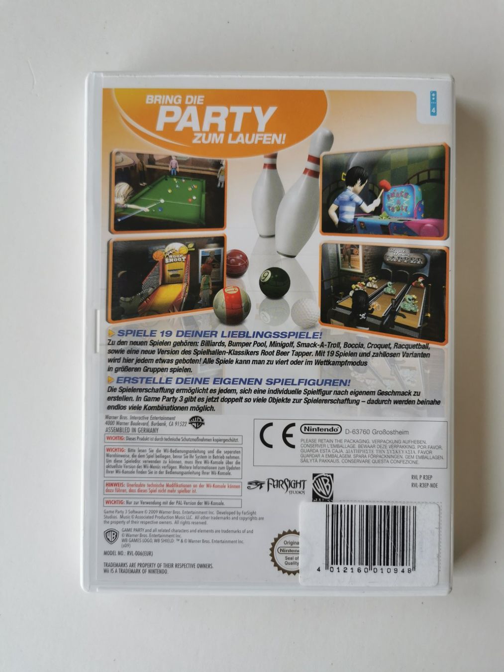 Nintendo Giochi: Wii - Game Party 3 – Usato da Lenzburg venduto da eyworld 2