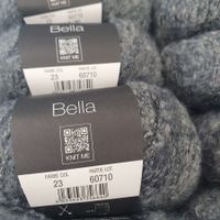 2 Kn. BELLA Lana Grossa Fb. 23-60710 graublau