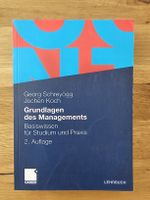 Grundlagen des Managements, Schreyssögg, Koch, Top Zustand