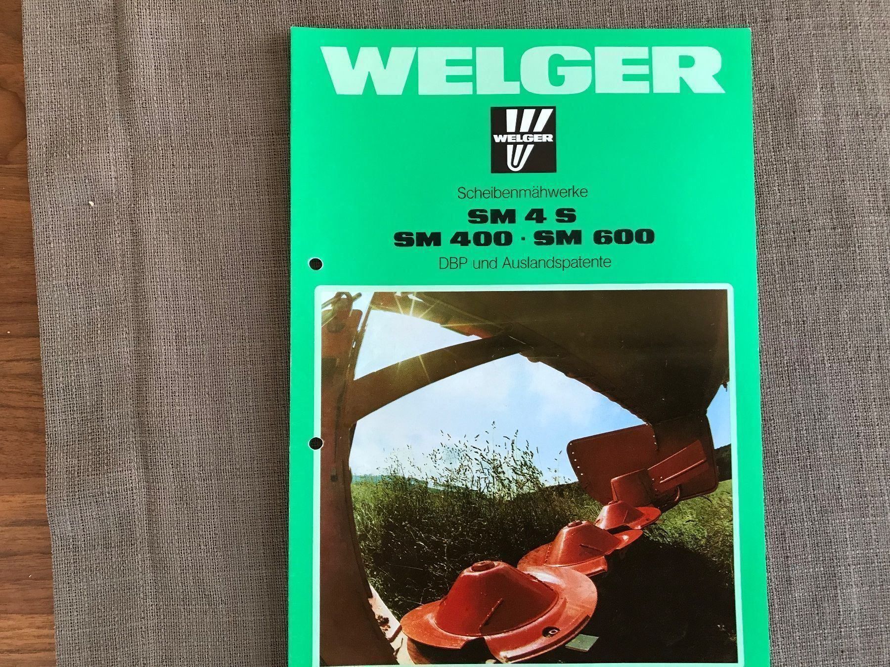 Trattori: Welger Agrar Prospekt – Usato da Balterswil venduto da Jeko1967