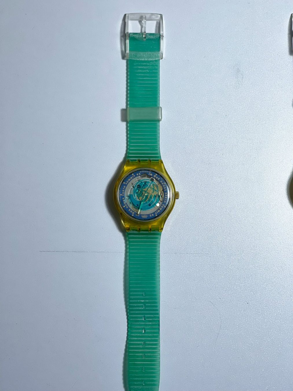 Swatch Orologi: Automatic SWATCH "In Your Hands Earth Summit 92" – Usato da Frenkendorf venduto da Yard-Sale-2000 1