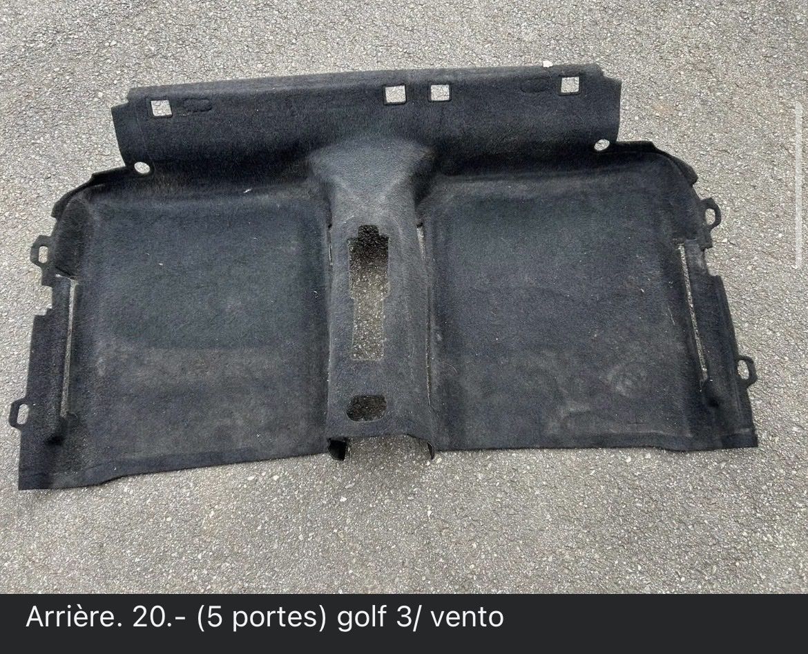 Volkswagen Tutti pezzi di ricambio auto: Lot de moquettes différente pour VW golf 3 – Usato da Muraz (Collombey) venduto da Wolfdog1978 8