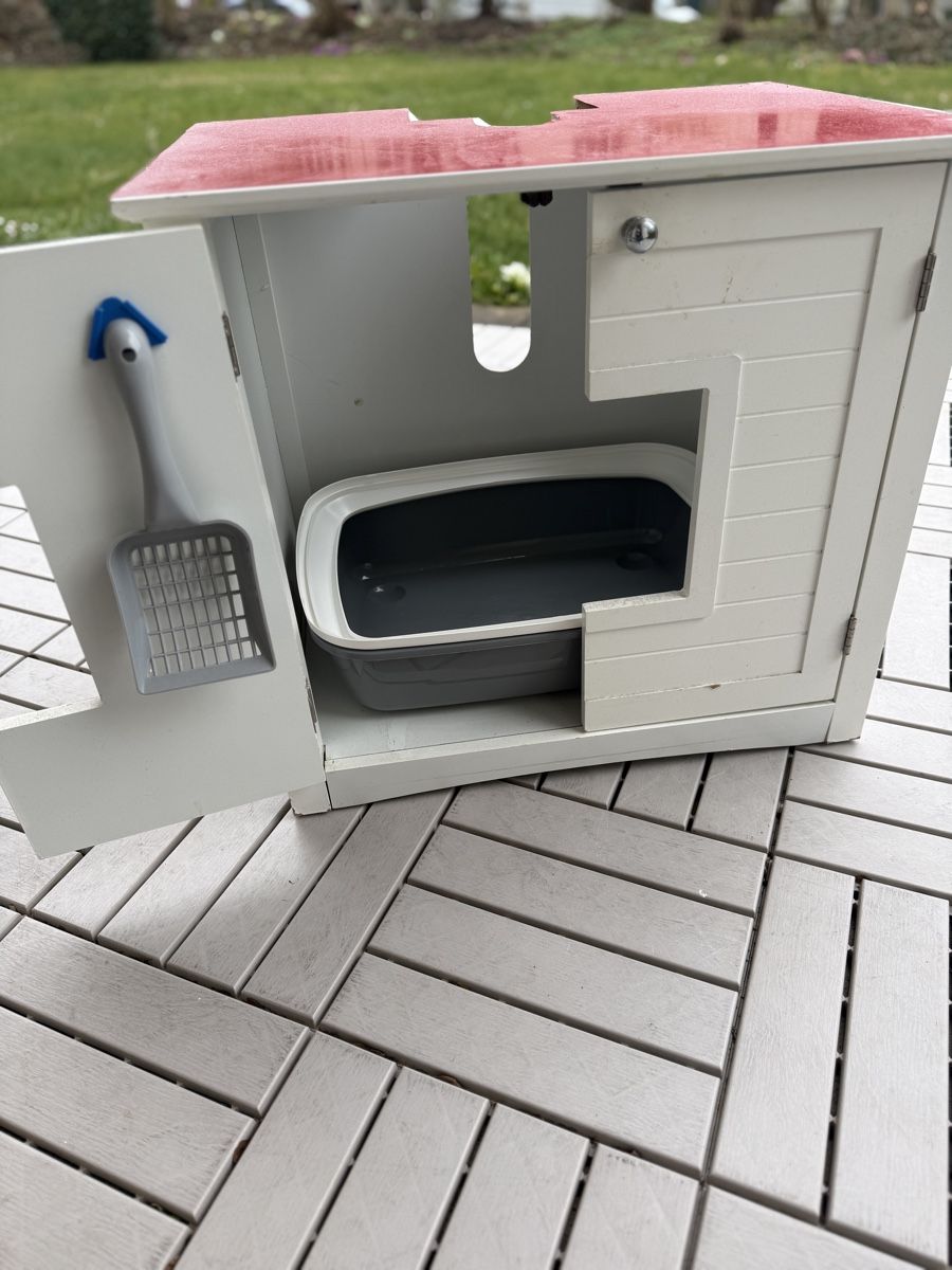 WC: Katzenklo Gehäuse – Usato da Winkel venduto da seahorse8302 2