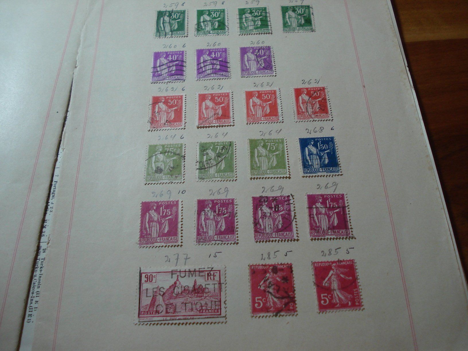 Tous les timbres: Lot alte Briefmarken Frankreich – D'occasion à Niederwil AG par morostahu 6