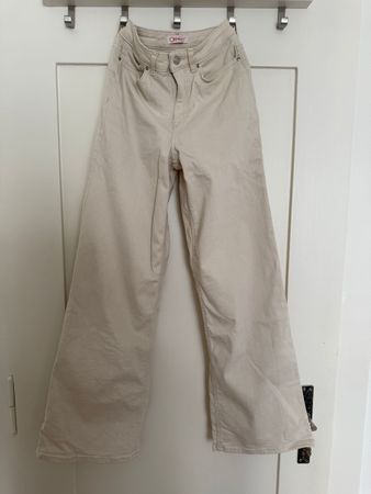 Straight leg Jeans - ecru