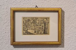Bild «Erfindung des Buchdrucks» Xilo Holzdruck