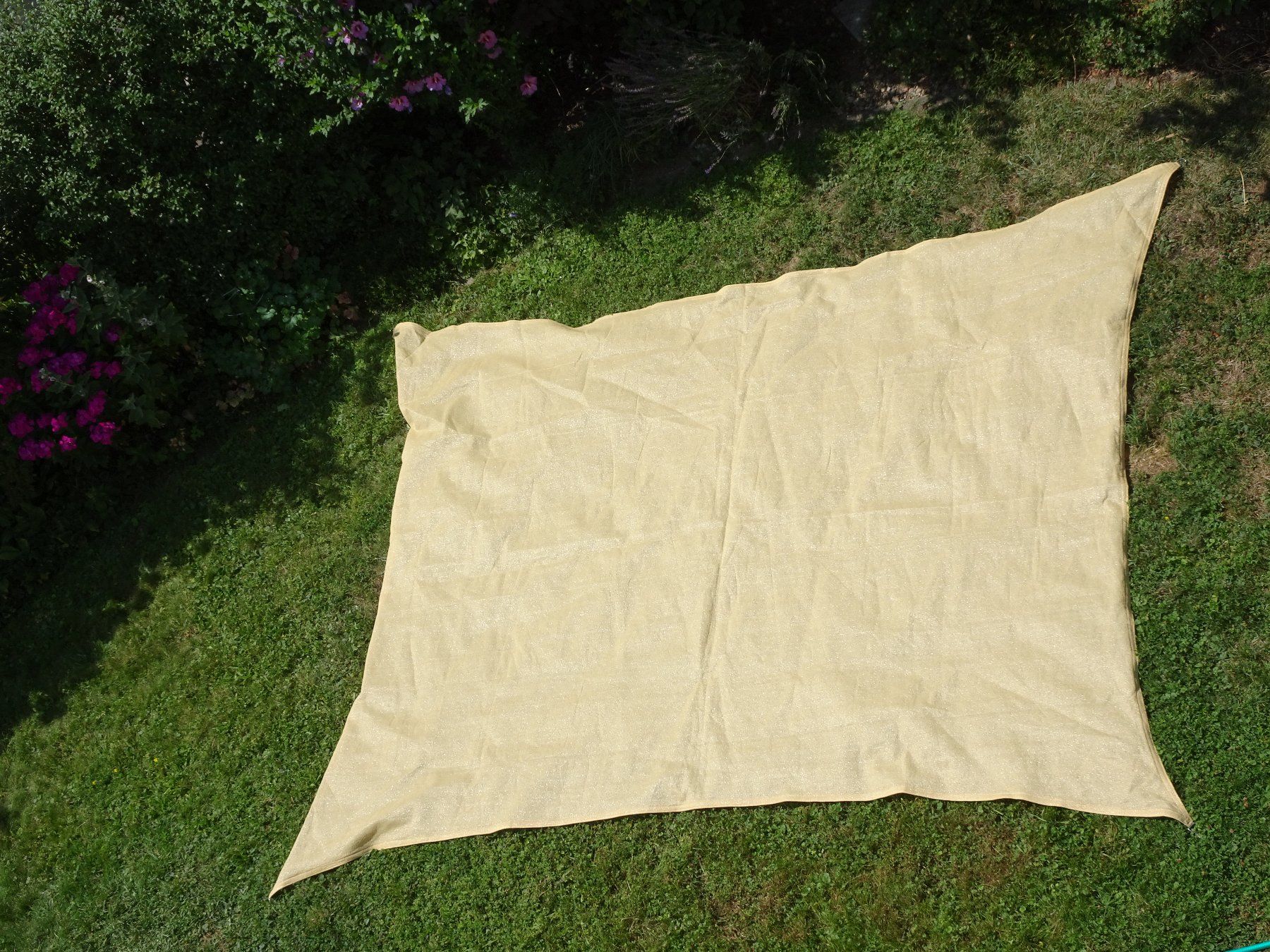 Markisen: Sonnensegel, beige 250 cm x 340 cm – Gebraucht aus Niederhasli von  4
