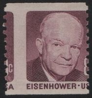 8 C. Eisenhower Rollenmarke - ABART Verzähnung