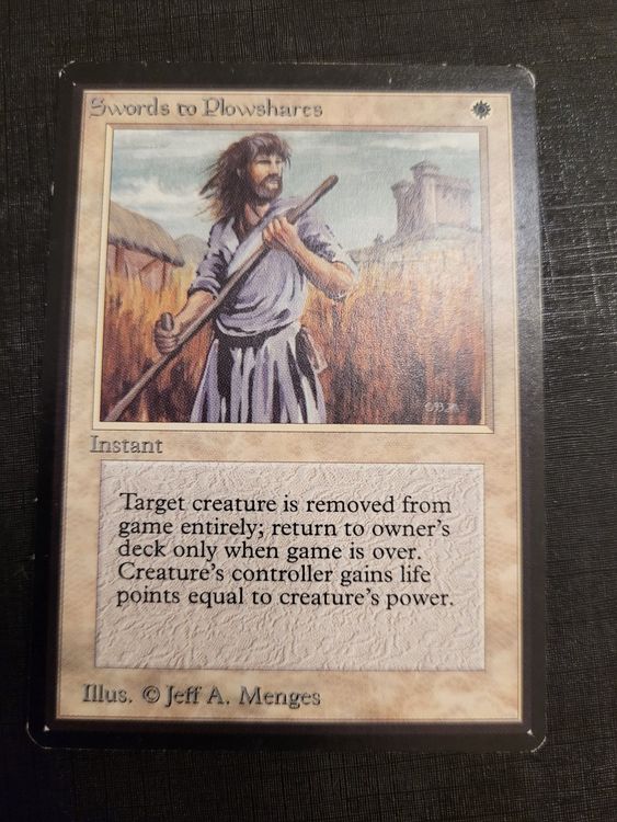 Magic the Gathering Swords to Plowshares, BETA Kaufen auf Ricardo