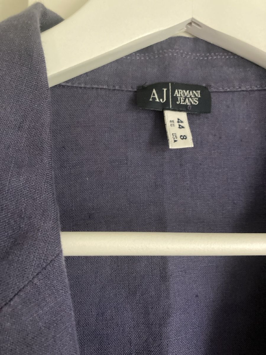 Armani Vestes: Leinen Blazer Armani, Gr38 – D'occasion à Azmoos par alix001 1