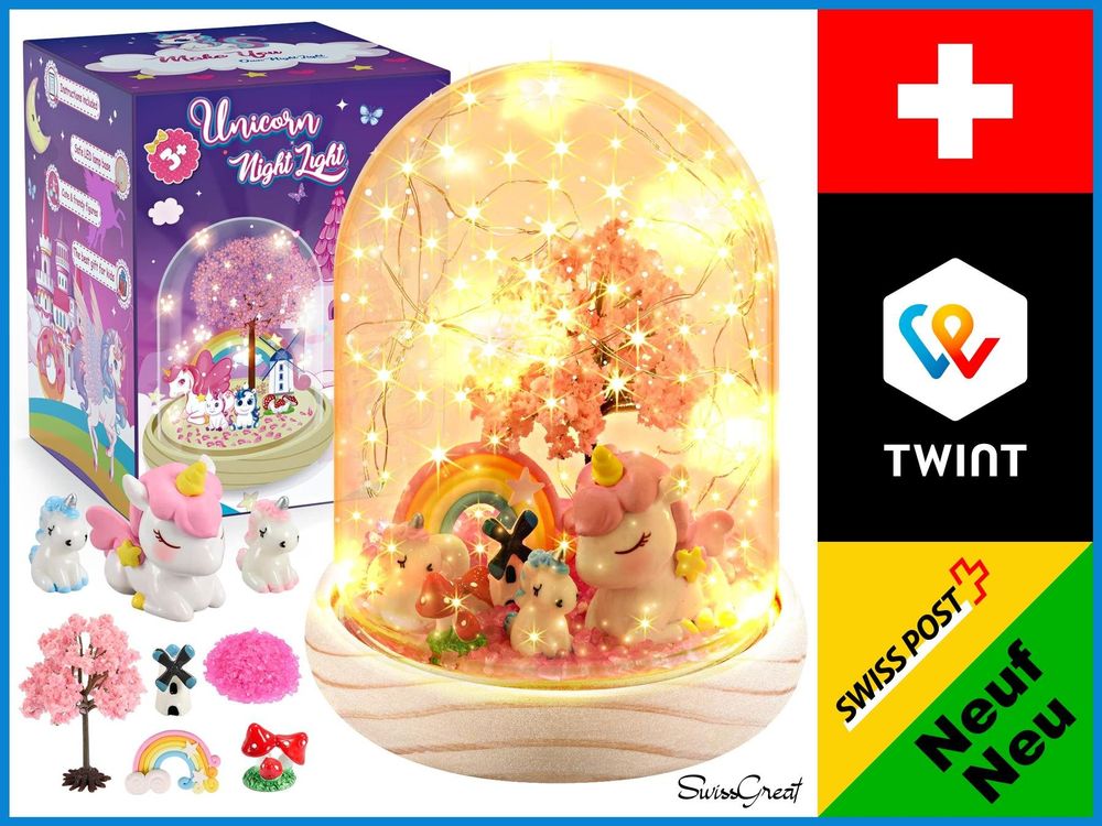 Leuchtendes Einhorn Nachtlicht - LED Kuscheltier