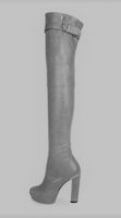 Overknee Stiefel schenkelhoch (Fernando 517) inkl. Versand