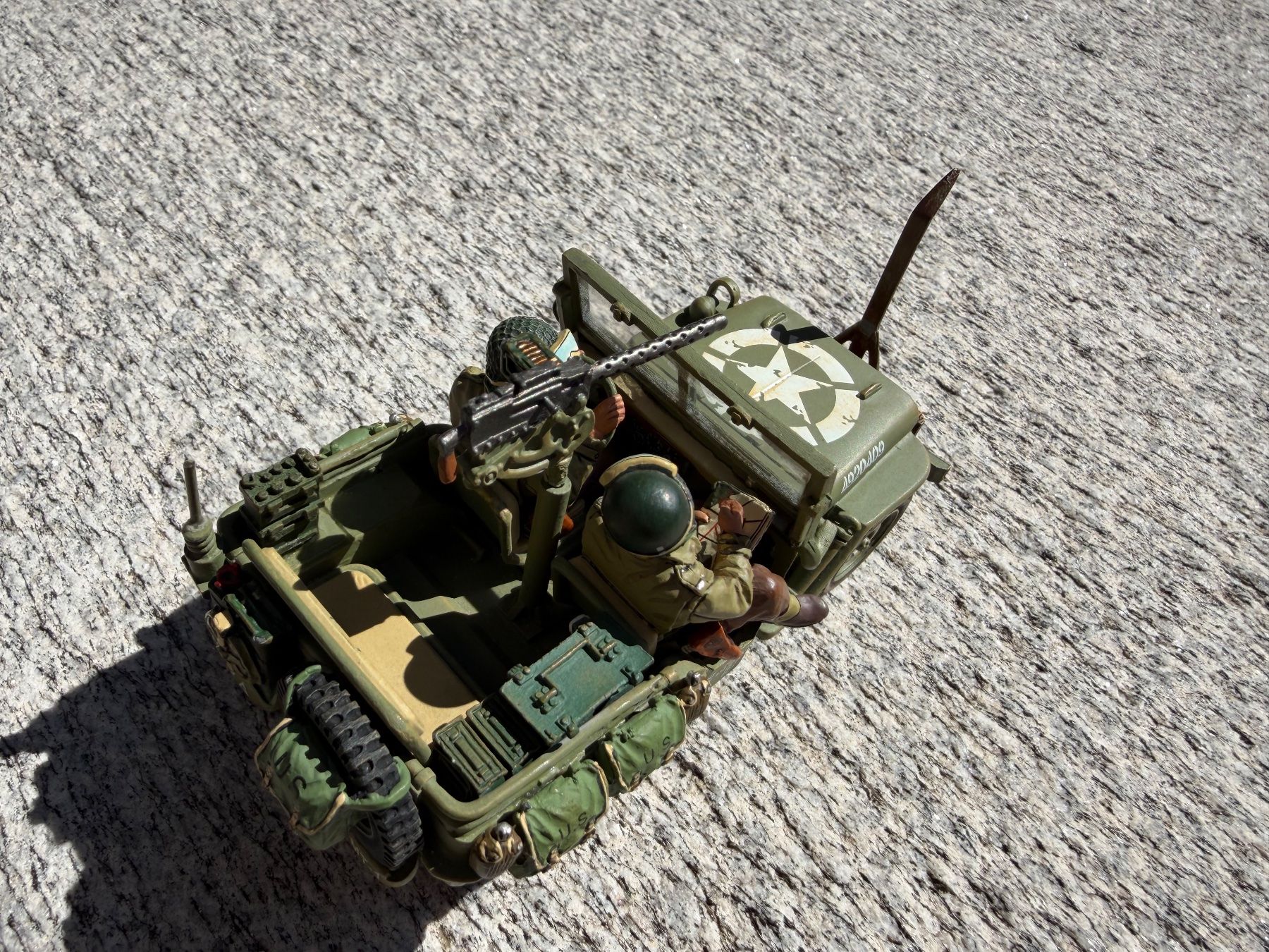 Jeep Modellini d'auto: King & Country Jeep Willys PAZZESCA – Usato da Chiasso venduto da Carrara-Modellismo 5