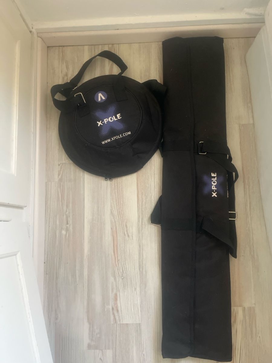 Hometrainer: Polestange X-Pole Xpert 40mm fixiert oder spinning – Usato da NIederweningen venduto da mirjam.j