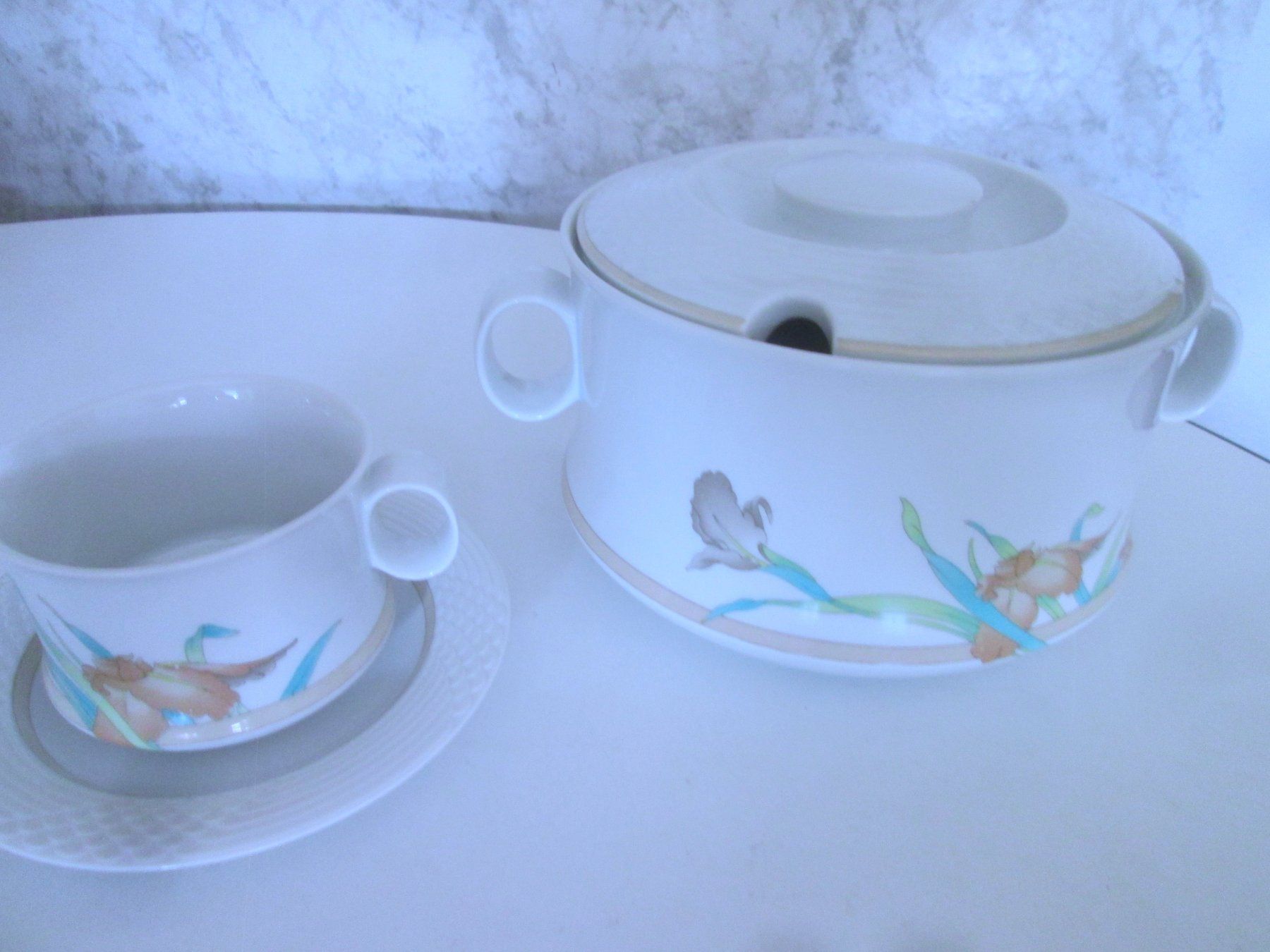 Set di piatti: Geschirr Leonard Decor Esteril, neu – Nuovo (secondo la descrizione) da Sementina venduto da babucia 2