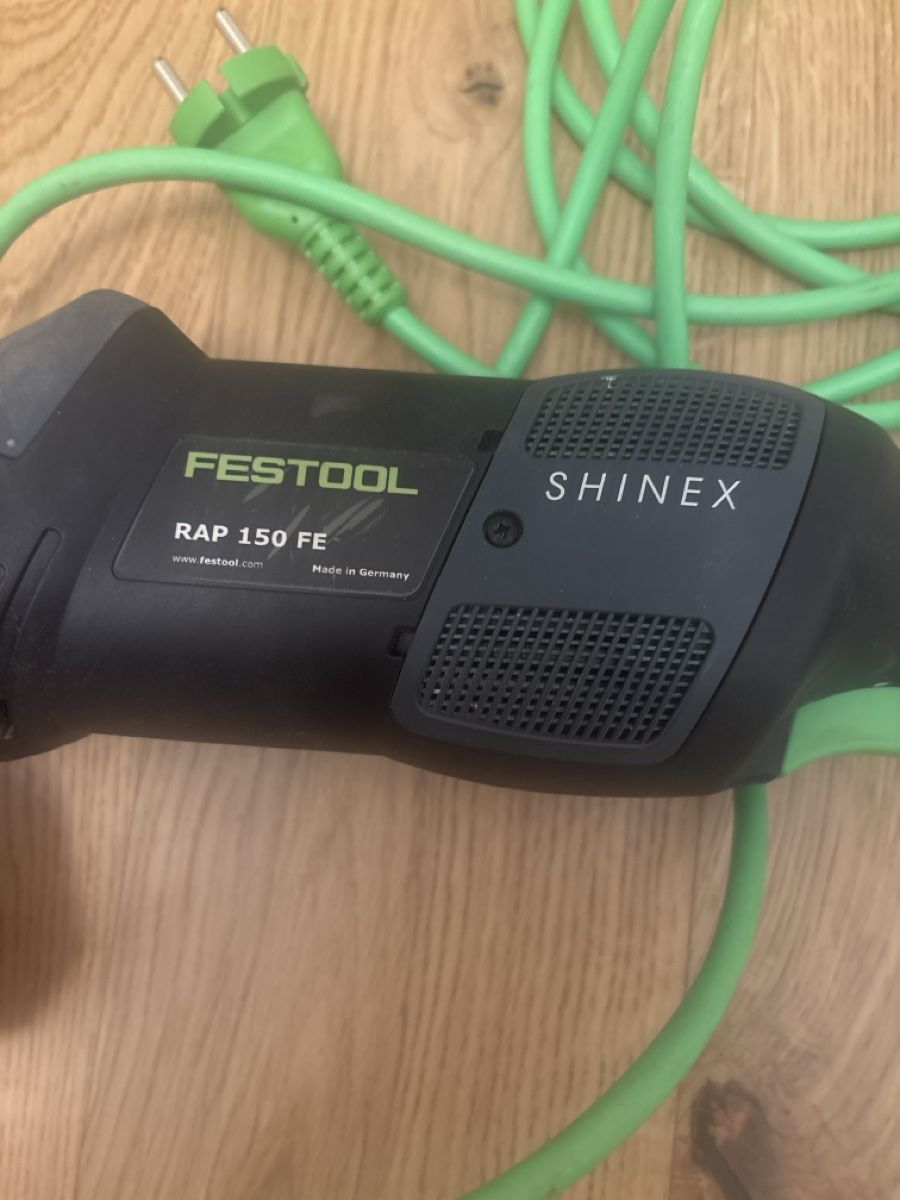 Festool Tutti gli attrezzi: Festool shinex rap 150 FE poliermschine – Usato da Dällikon venduto da lou_k9ms 1