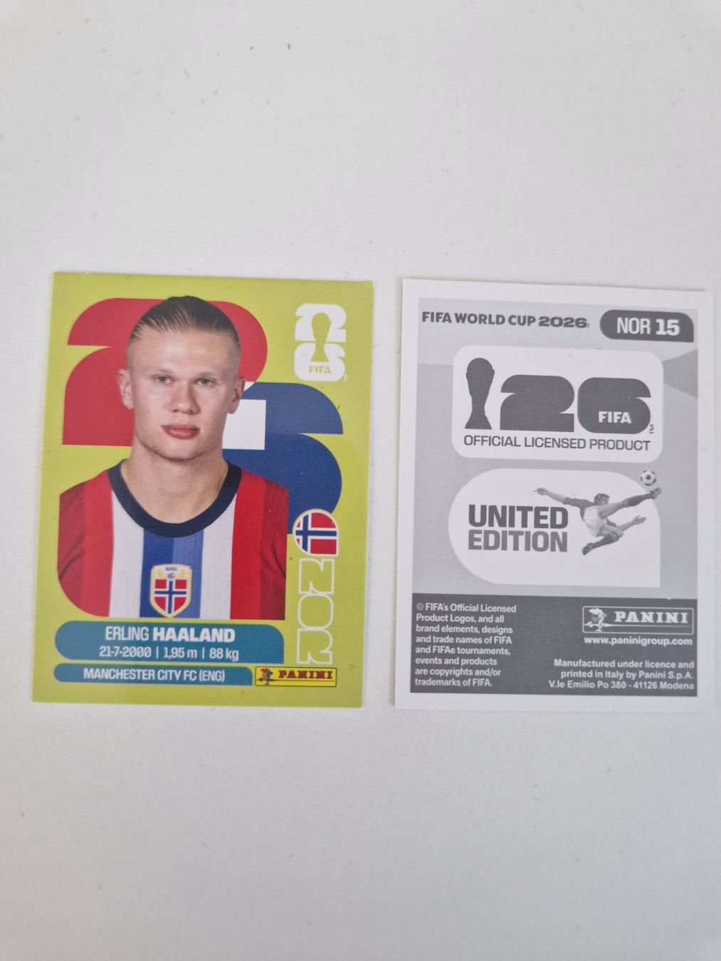 Panini Cartes à collectionner: Panini Sticker NOR15 – Neuf (Voir description) à Stüsslingen par white_angel86