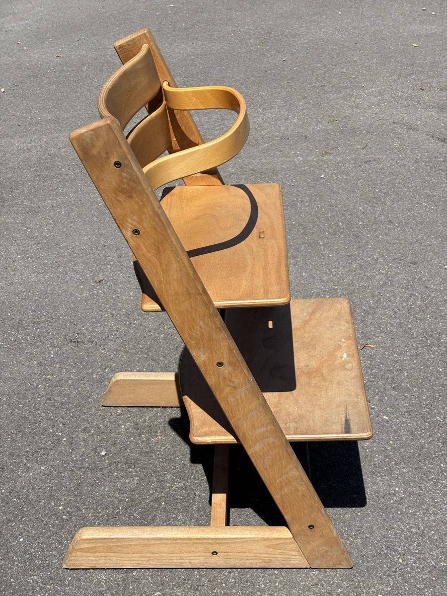 Stokke Seggioloni: Holz Kinderhochstuhl "Tripp Trapp" – Usato da Zuerich venduto da snkempf 4
