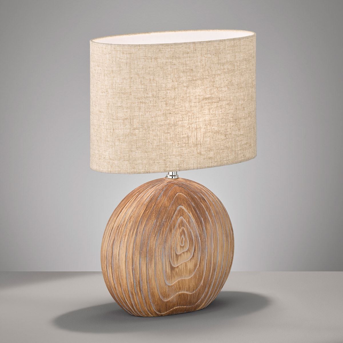 Lampade: Tischleuchte, Beige, 53 cm Höhe – Nuovo (secondo la descrizione) da Kreuzlingen venduto da Smart-Light