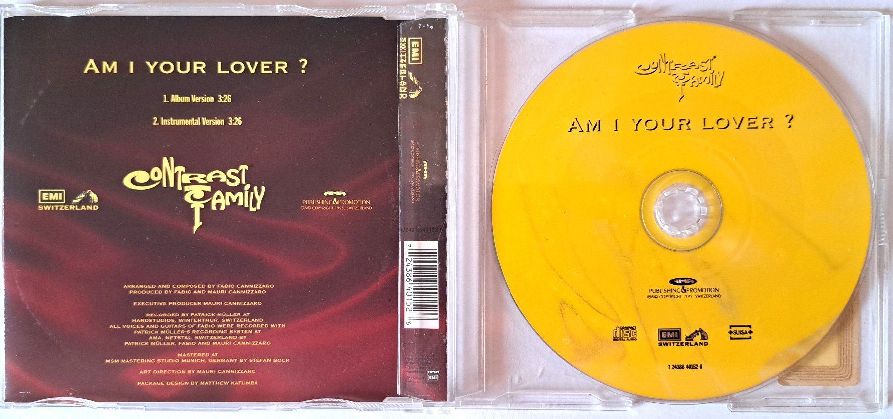 CDs: Prince - Am I your Lover ? – Gebraucht aus Tenniken von mik_6mxg 1