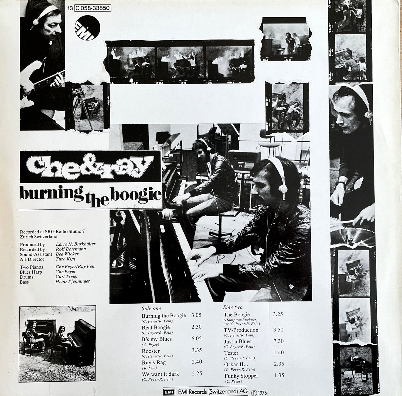 Dischi in vinile: Che & Ray 2 LP's - Buring The Boogie & And The Boogie Band – Usato da Savagnier venduto da Ne2065 1