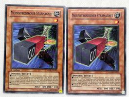 Yu-Gi-Oh! 2x Karte - Morphtronischer Stabmagnet, ANPR-DE007