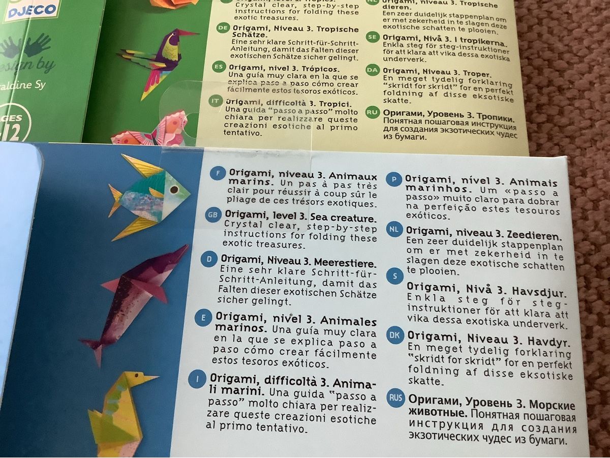Kit bricolage: Origami  – Usato da Wildegg venduto da mollilove 1