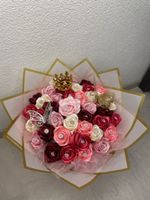 Handgemachter Rosenstrauss – Perfekt als Geschenkidee!
