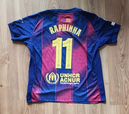Nike Kinder Trikot FC Barcelona Raphinha #11 Neu, Gr.152