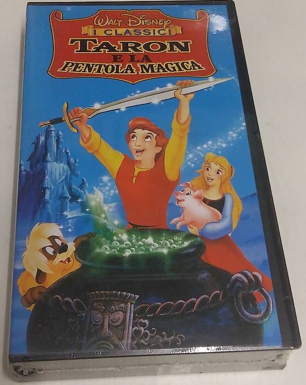 Tutti i VHS: VHS Disney Taron e la pentola magica  – Usato da Coldrerio venduto da diveklo