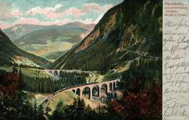 Albulabahn. Linienentwicklung zwischen Bergün und Preda